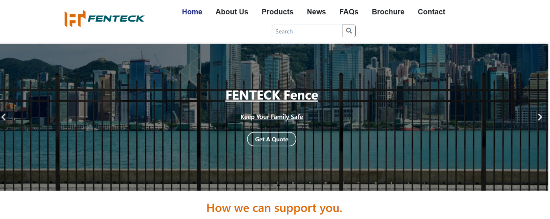 Fenteck Fence Taiwan Web Designs Taiwan